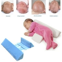 Triangle pillow blue Height Adjustable Infant Side Sleep Positioner for Baby Sleeping for Infant